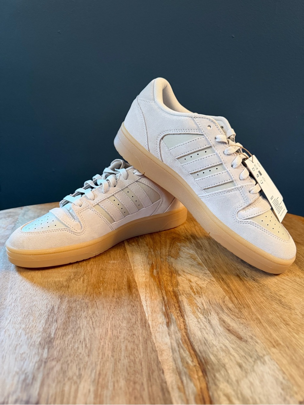 Adidas Break Start Premium Sneakers in Beige. Size 8. New with tags, no box.